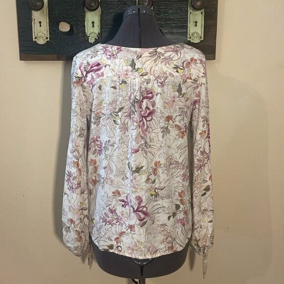 Maeve Anthropologie Floral Blouse Size Small - Picture 13 of 16